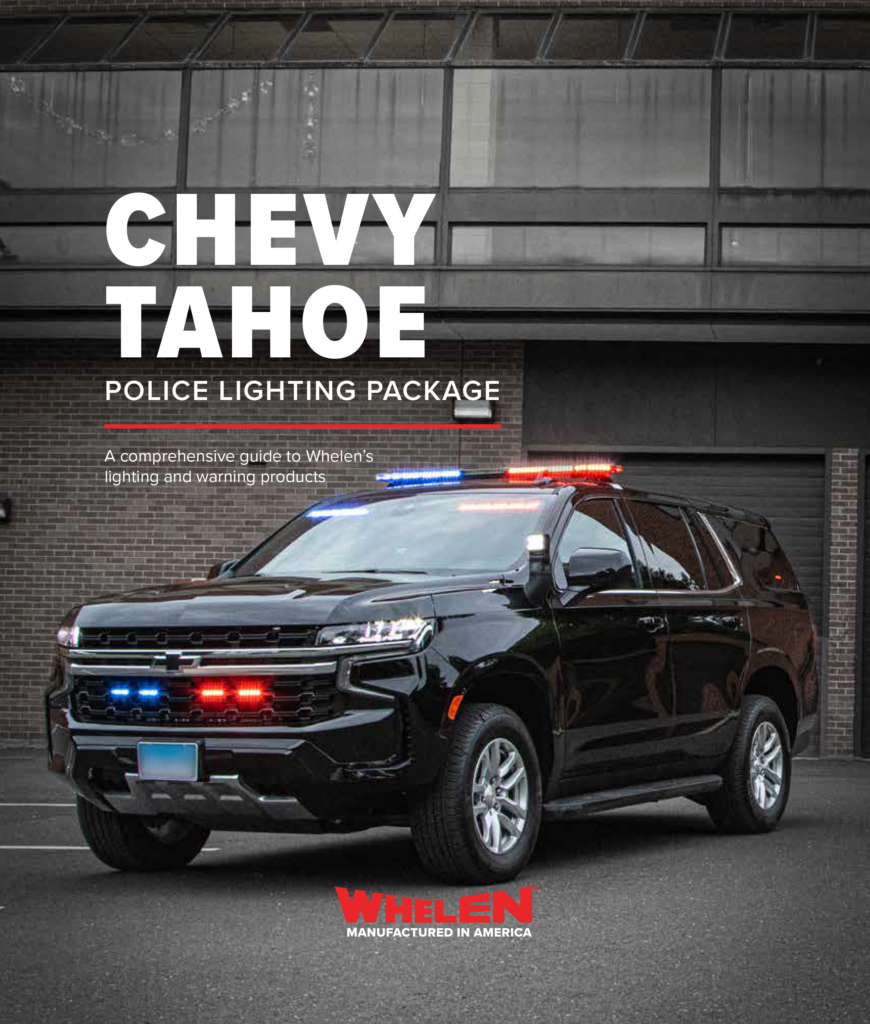 Police Lighting Package Tahoe Whelen Engineering Company, Inc.